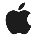 Apple OS Logo 128 DG