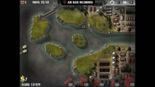 "iBomber Defense" - Axis Campaign - 07. Eastern Mediterranean: Tigershark (3)