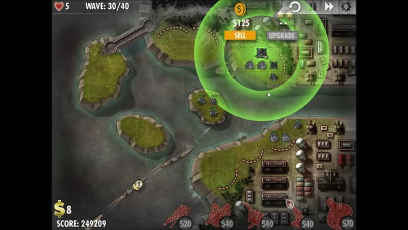 ibomber defense among the ruins walkthrough