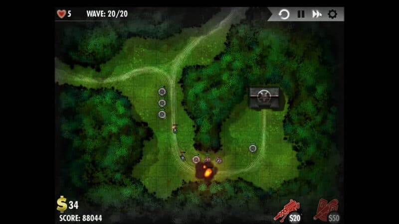 "iBomber Defense" - Level 1 - Western Europe: The Fight Starts Here! (3)