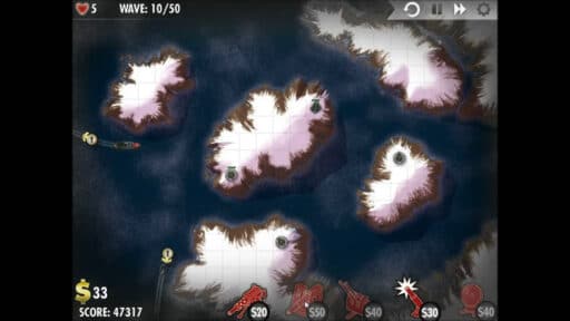 "iBomber Defense" - ระดับ 12 - ยุโรปเหนือ: Firestorm (2)