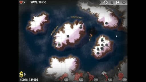 "iBomber Defense" - ระดับ 12 - ยุโรปเหนือ: Firestorm (3)