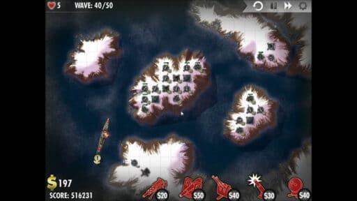 "iBomber Defense" - ระดับ 12 - ยุโรปเหนือ: Firestorm (5)